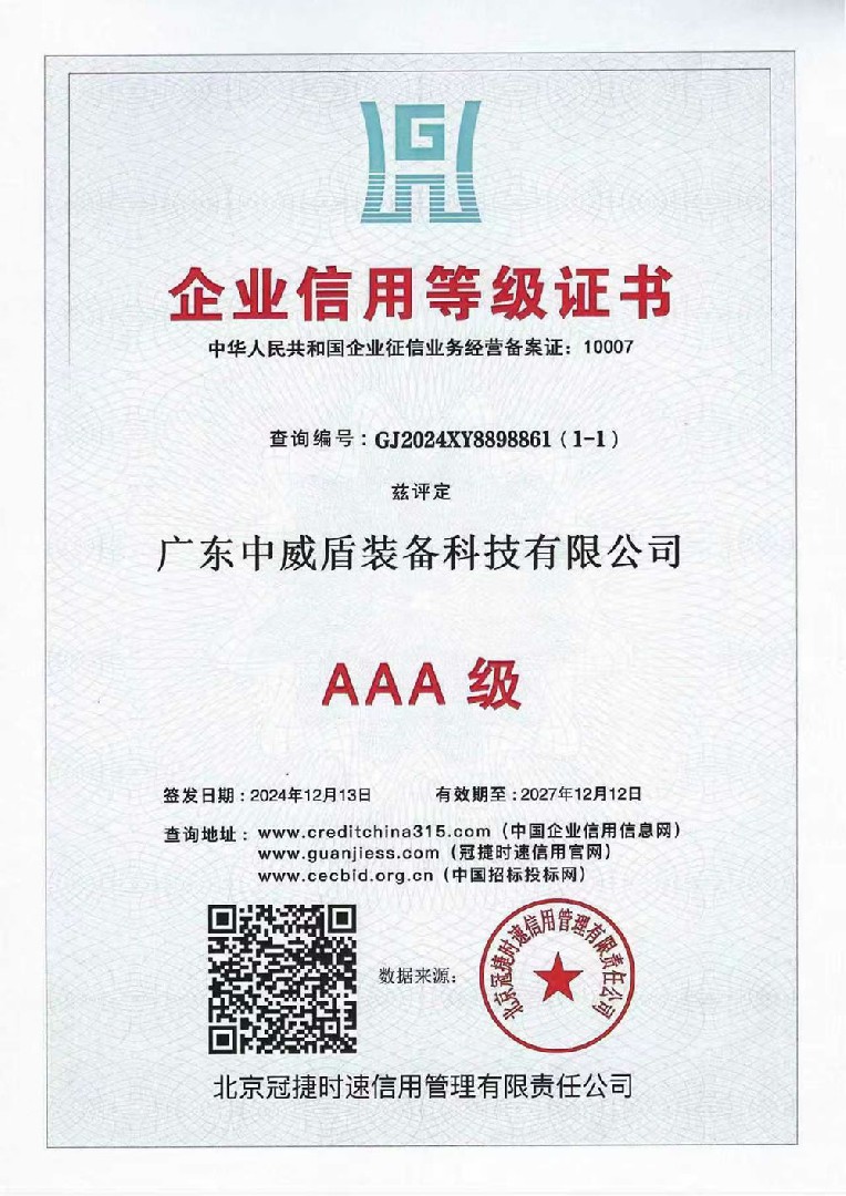 企业信用等级